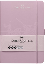 Image FABER CASTELL FABER-CASTELL Notizbuch, DIN A5, kariert, rose FSC-Papier, 100 g/