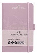 Image FABER CASTELL FABER-CASTELL Notizbuch, DIN A6, kariert, rose FSC-Papier, 100 g/