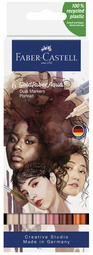Image FABER-CASTELL Aquarellmarker GOLDFABER, 6er Etui Portrait