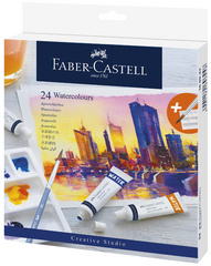 Image FABER-CASTELL Aquarellfarbe in Tube, 24er Kartonetui