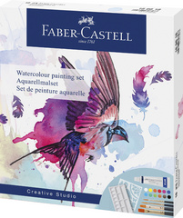 Image FABER-CASTELL Aquarellmal-Set, 18-teilig
