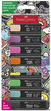 Image FABER-CASTELL Textmarker TEXTLINER 46 GRAFFITI, 8er Etui