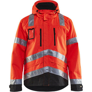 Image BLAKLÄDER® unisex Regenjacke 4837 rot Größe 3XL