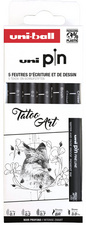 Image uni-ball Fineliner PIN "Tatoo Art" PF, 5er Set