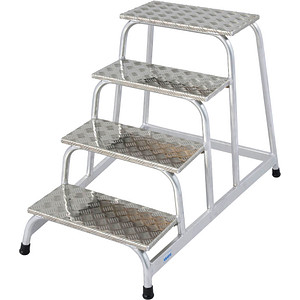 Image KRAUSE Montagetritt STABILO  alu 4 Stufen, H: 81,0 cm
