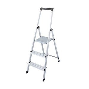 Image KRAUSE SOLIDY Alu-Leiter 3 Stufen 126214 126214