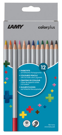 Image LAMY Dreikant-Buntstifte colorplus, 12er Kartonetui
