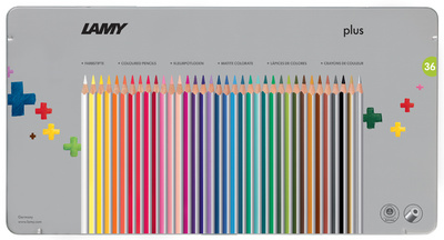 Image LAMY Dreikant-Buntstifte plus, 36er Metalletui