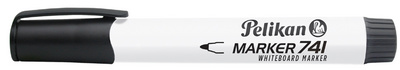 Image Pelikan Whiteboard-Marker 741, Rundspitze, schwarz