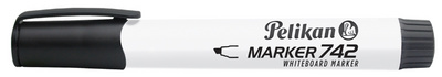 Image Pelikan Whiteboard-Marker 742, Keilspitze, schwarz