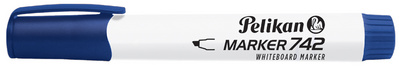 Image Pelikan Whiteboard-Marker 742, Keilspitze, blau