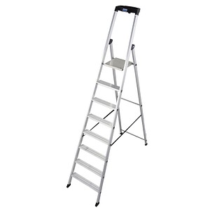 Image KRAUSE Stehleiter MONTO Solido alu 8 Stufen, H: 255,0 cm