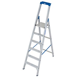 Image KRAUSE Stehleiter STABILO alu 6 Stufen, H: 225,0 cm