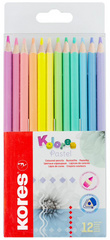 Image Kores Dreikant-Buntstifte "Kolores Pastel", 24er Kartonetui