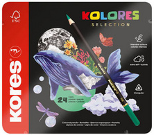 Image Kores Dreikant-Buntstifte "KOLORES SELECTION", 24er Etui