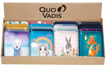 Image QUO VADIS Boite à bons points, en métal, en présentoir