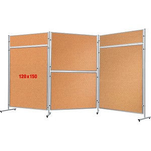Image FRANKEN Korktafel für Stellwandsystem ECO, 1.200 x 1.500 mm