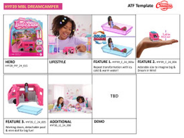 Image BRB Mini BarbieLand Dreamcamper