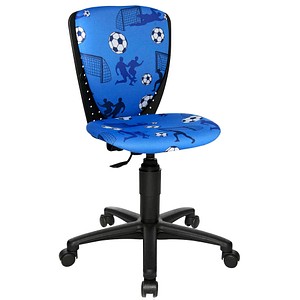 Image Topstar Kinderdrehstuhl High S'cool®, 70570 CA40 gemustert, schwarz Stoff