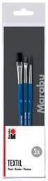 Image Marabu Pinselset Textil, 3-teilig