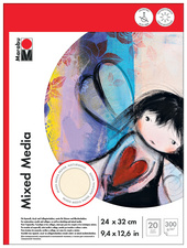 Image Marabu Malblock "Mixed Media", 240 x 320 mm, 300 g/qm