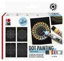Image Marabu Punktfarbe Dot Pen Set "Mandala", 4 x 25 ml