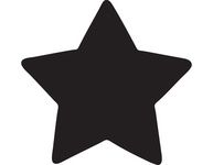 Image HEYDA Motivstanzer Stern, klein, Farbe: rot