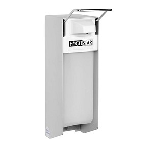Image HYGOSTAR Desinfektionsspender 88843 weiß Aluminium, Kunststoff 1,0 l