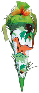 Image ROTH Schultüten-Bastelset "Dino", 6-eckig, 680 mm