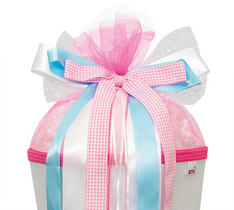 Image ROTH Schultütenschleife "White Dream", Pastellfarben