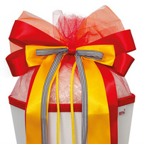 Image ROTH Schultütenschleife "Spicy Orange", Rottöne