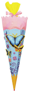 Image ROTH Schultüten-Bastelset "Butterfly", 680 mm