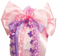 Image ROTH XXL-Schultütenschleife "Fluffy Butterfly", rosa/lila