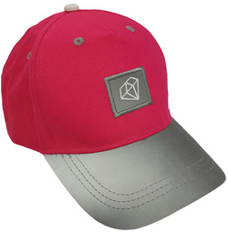 Image ROTH Kinder-Basecap ReflActions "Diamant", grau/pink