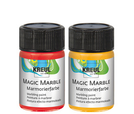 Image KREUL Marmorierfarbe "Magic Marble", grün, 20 ml
