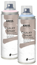 Image KREUL Sprühfarbe CHALKY SPRAY, Volcanic Gray, 200 ml