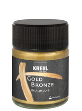 Image KREUL Flüssigbronze Gold Bronze, 50 ml