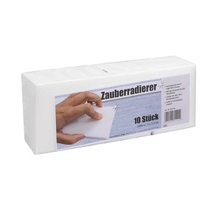 Image HYGOCLEAN Schmutzradierer, weiß, 10er Pack