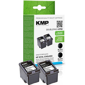 Image KMP Tintenpatrone ersetzt HP 301XL (CH563EE)