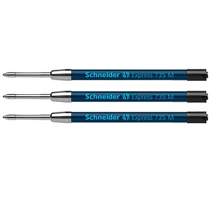 Image 3 Schneider Express 735 Kugelschreiberminen M schwarz