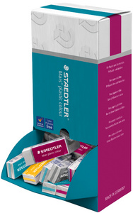 Image STAEDTLER Kunststoff-Radierer Mars plastic colour, Display