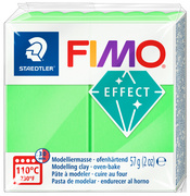 Image FIMO EFFECT Modelliermasse, ofenhärtend, neongrün, 57 g