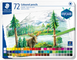 Image STAEDTLER "Design Journey" Metalletui mit 72 Farbstiften