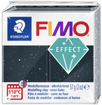 Image FIMO EFFECT Modelliermasse, schwarz-granit, 57 g