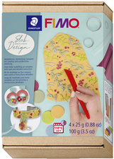 Image FIMO SOFT Modelliermasse-Set Slab-Design, ofenhärtend
