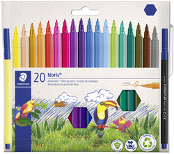 Image STAEDTLER Fasermaler Noris, 20er Kartonetui