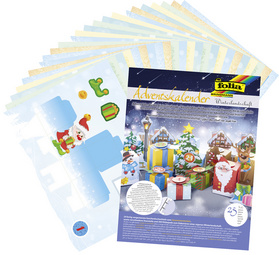 Image folia Adventskalender Winterlandsc haft, 25-teilig (57906024)