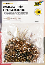 Image folia Perlensterne-Set "Copper", 340-teilig