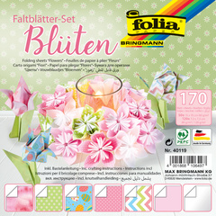 Image folia Faltblätter-Set BLÜTEN, 170 Blatt