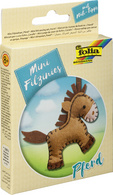 Image folia Mini Filz-Nähset "Filzinies", 11-teilig, Pferd